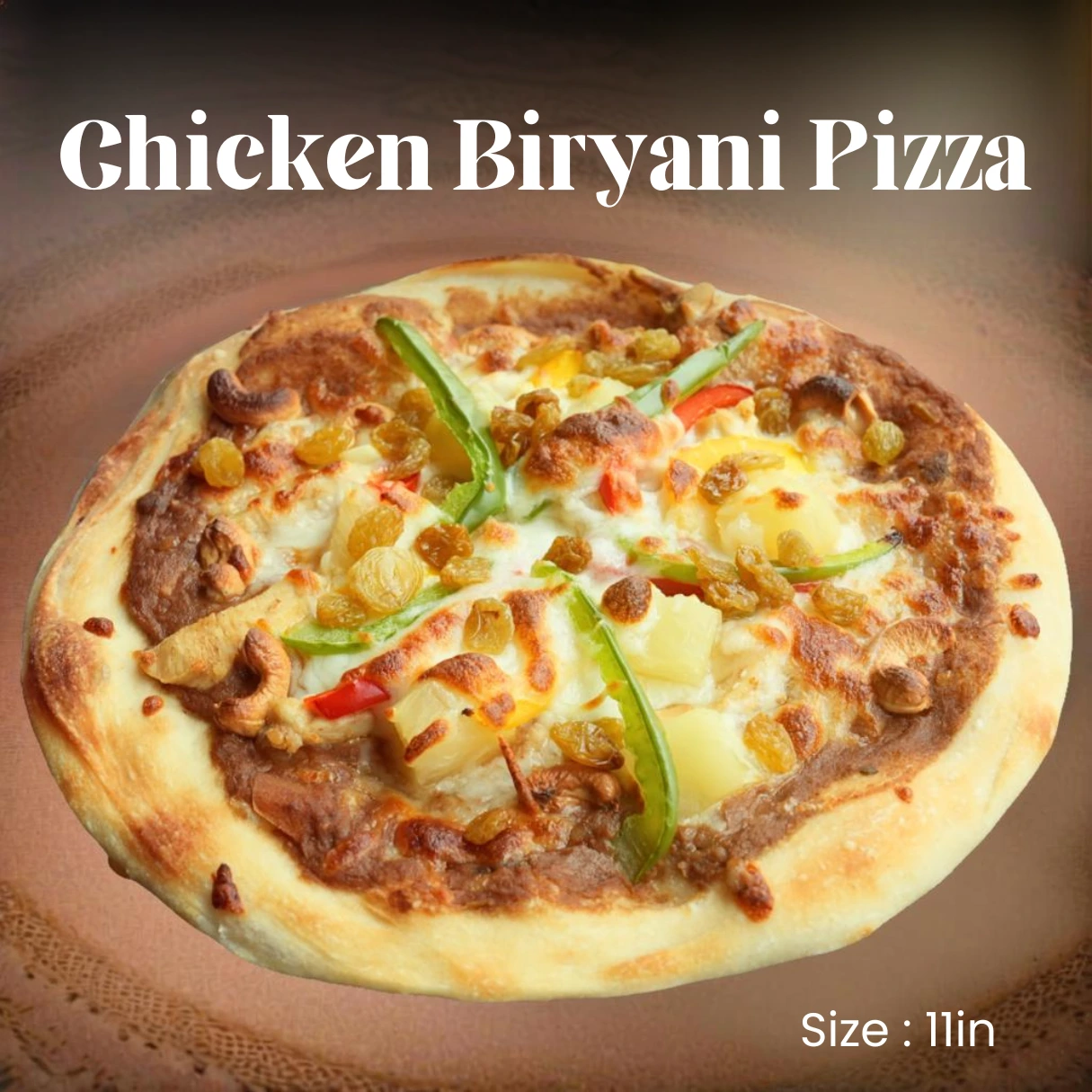 Chicken Biryani Pizza (1)