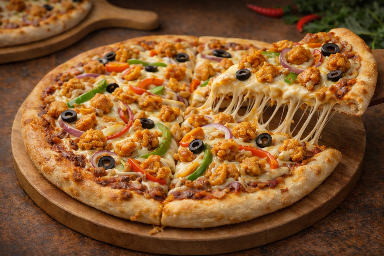 Buttermilk Chicken Pizza